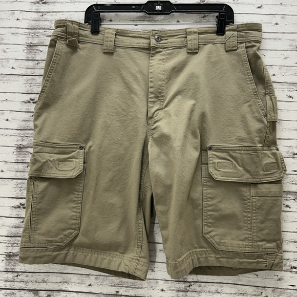 Duluth Trading Co. Flex Fire Hose Relaxed Fit Men's Cargo Shorts Size 38 Utility - Picture 1 of 13